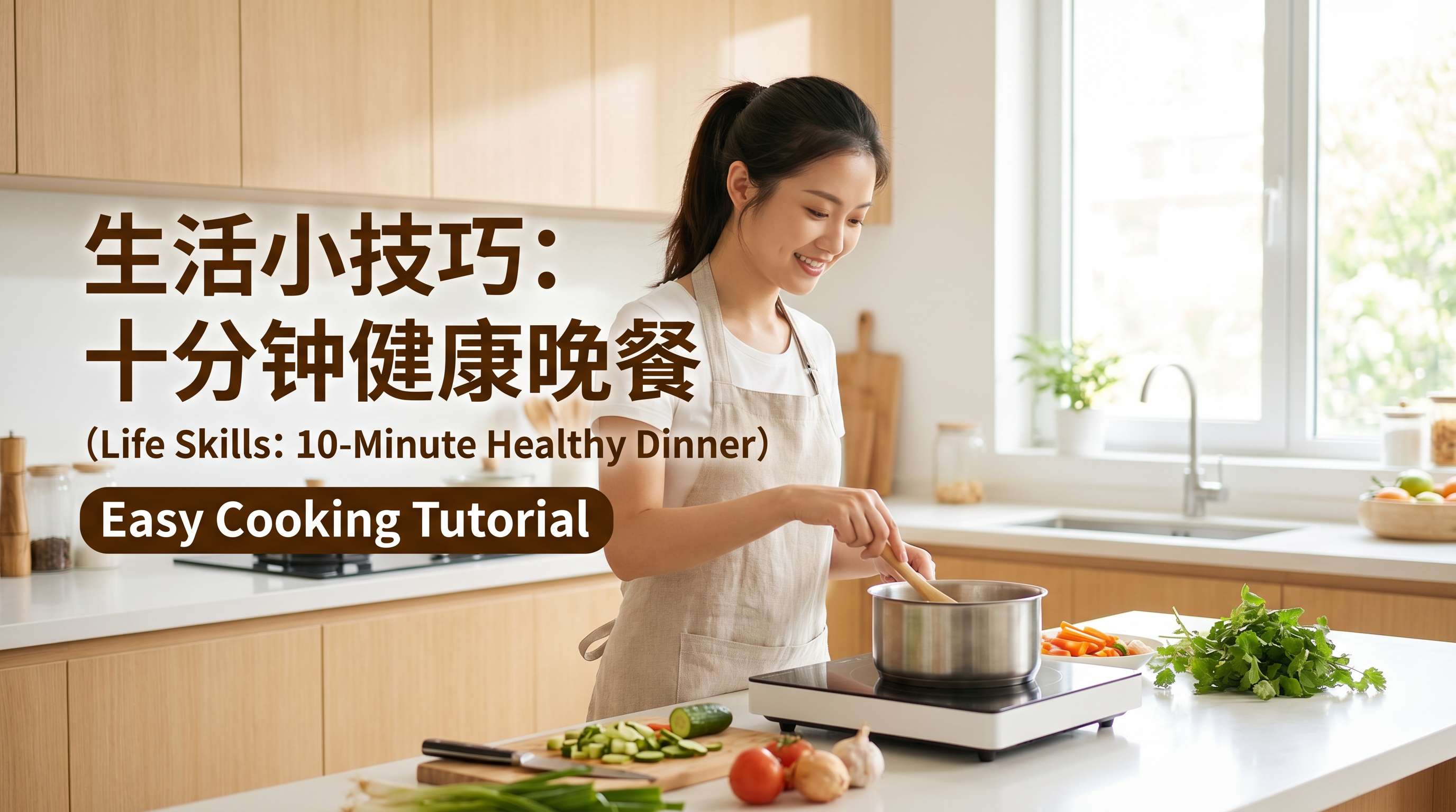 菠萝视频生活技能视频教程：十分钟健康晚餐烹饪教学，www.ac1pje.cn